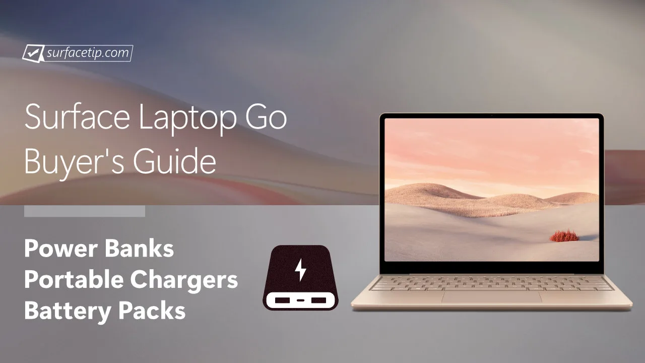 Best Surface Laptop Go Power Banks 2025 - Surface Gear
